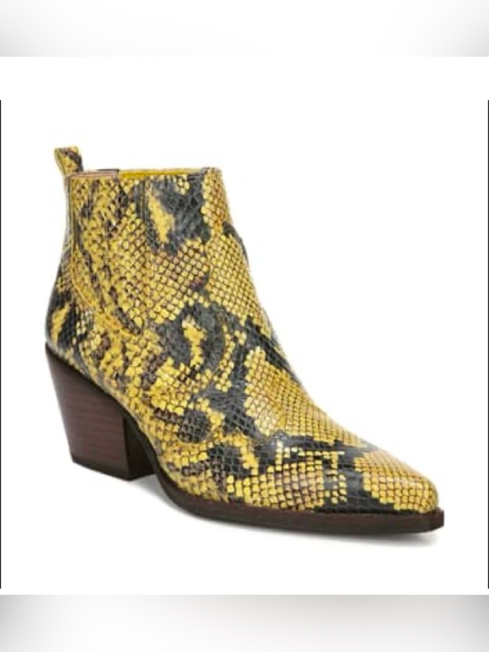 NEW Sam Edelman Winona Snake Print Ankle Boot
